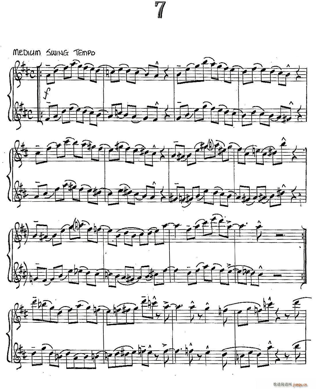 Jazz Conception For Saxophone Duets 7 ()1