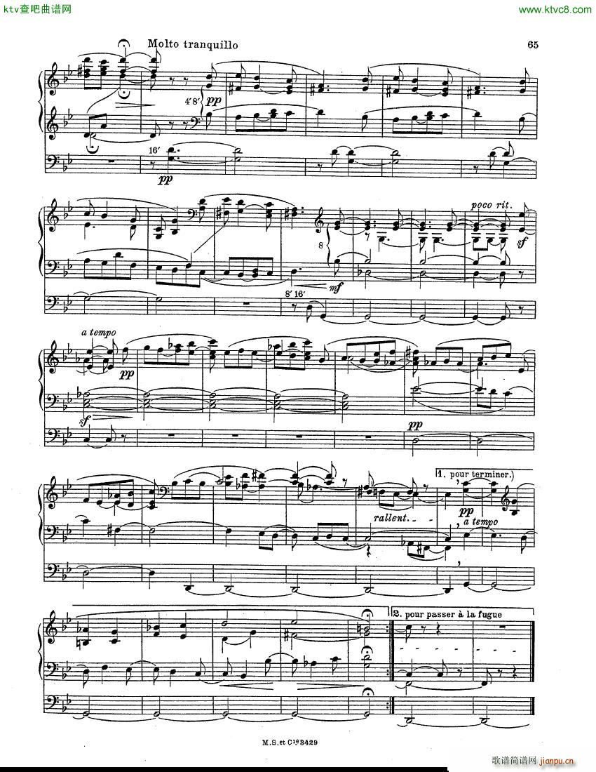 Catoire Prelude et Fugue op 25 organ()5