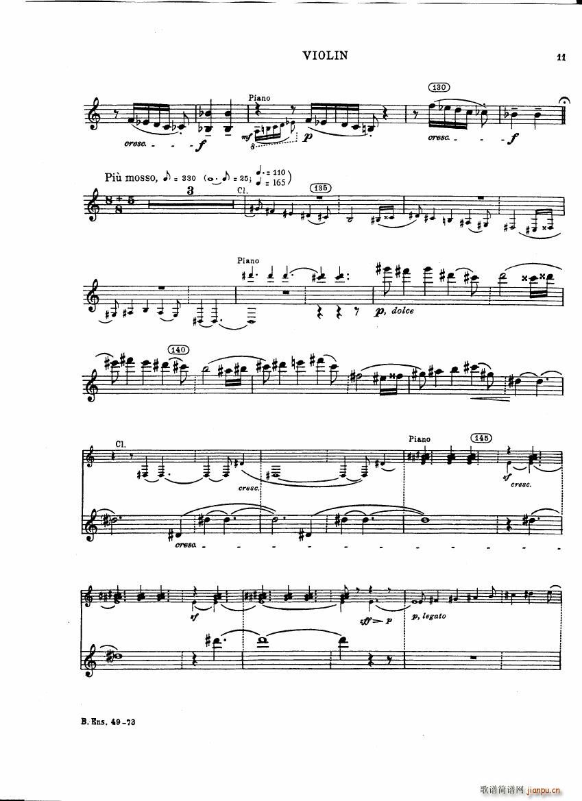 Bartok SZ 111 Contrasts violin()11