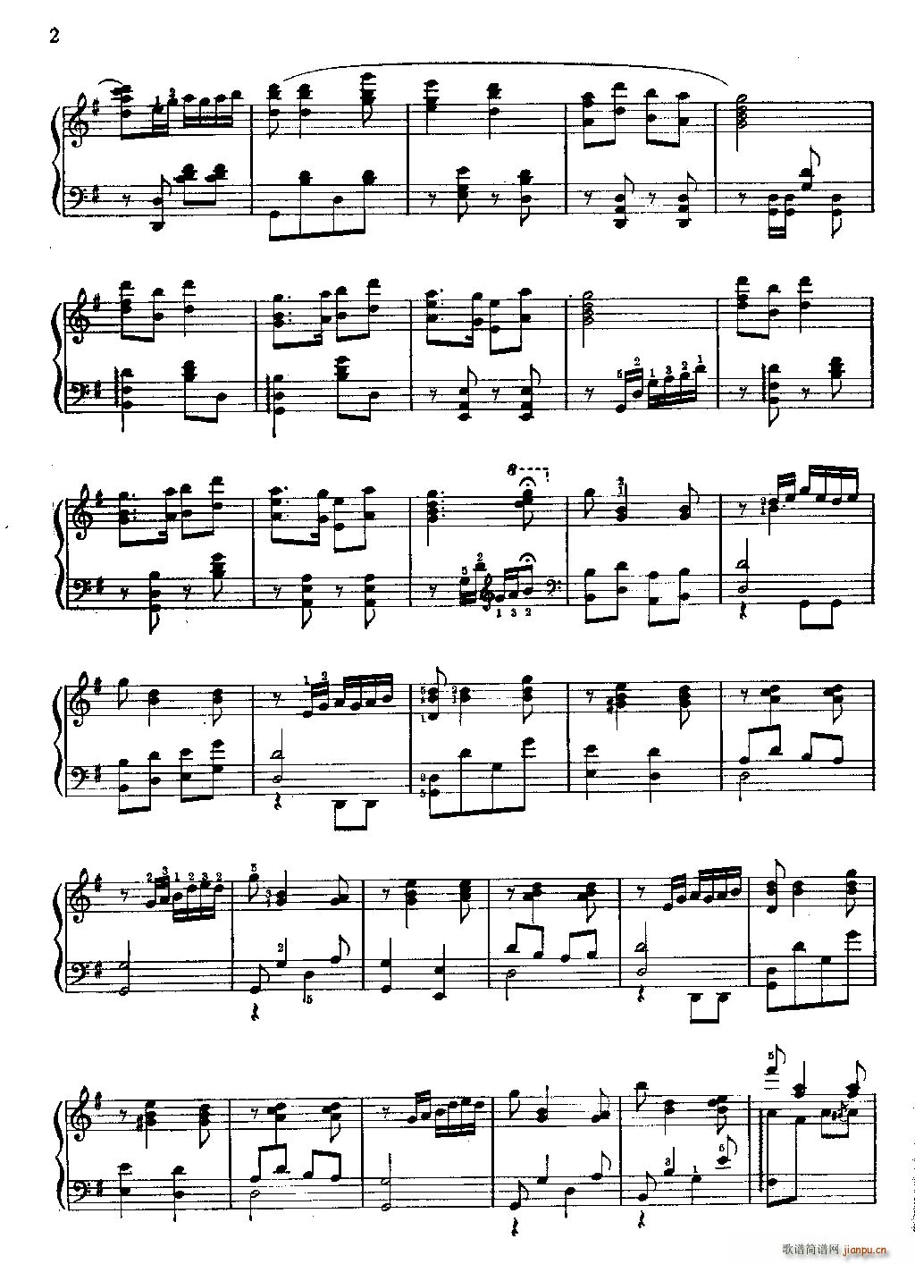 花鼓钢琴独奏曲