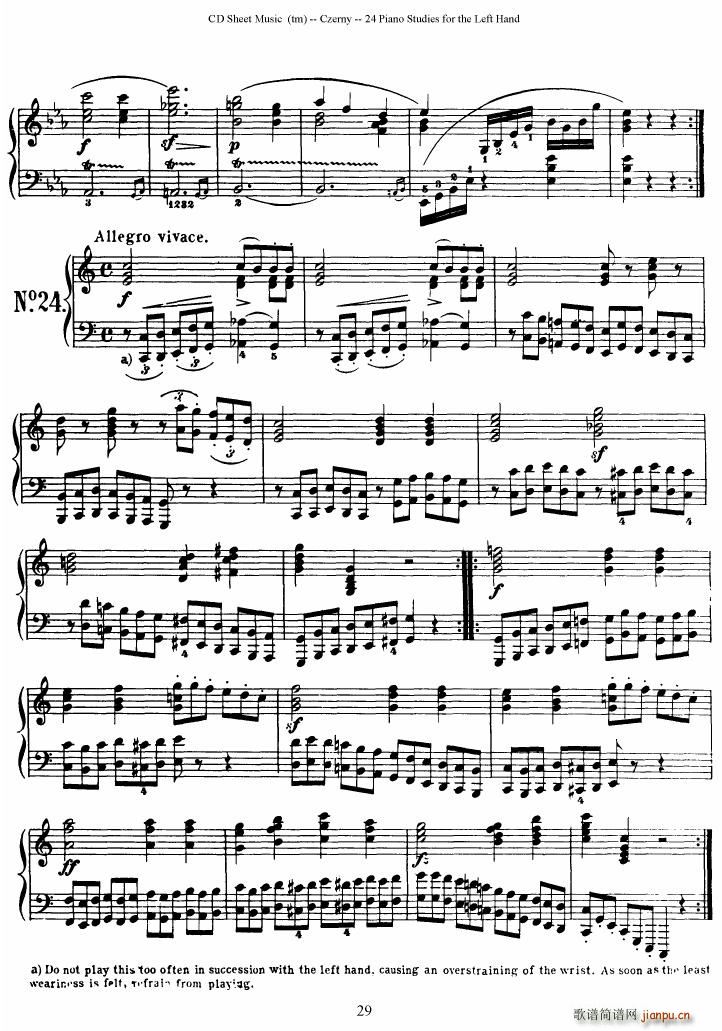 Left Hand Etudes()29