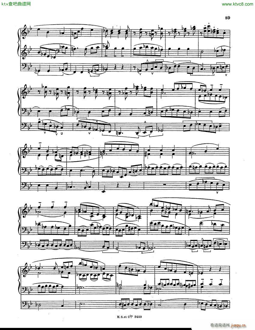 Guillaume Eugene Choral et Fugue in g min organ()10
