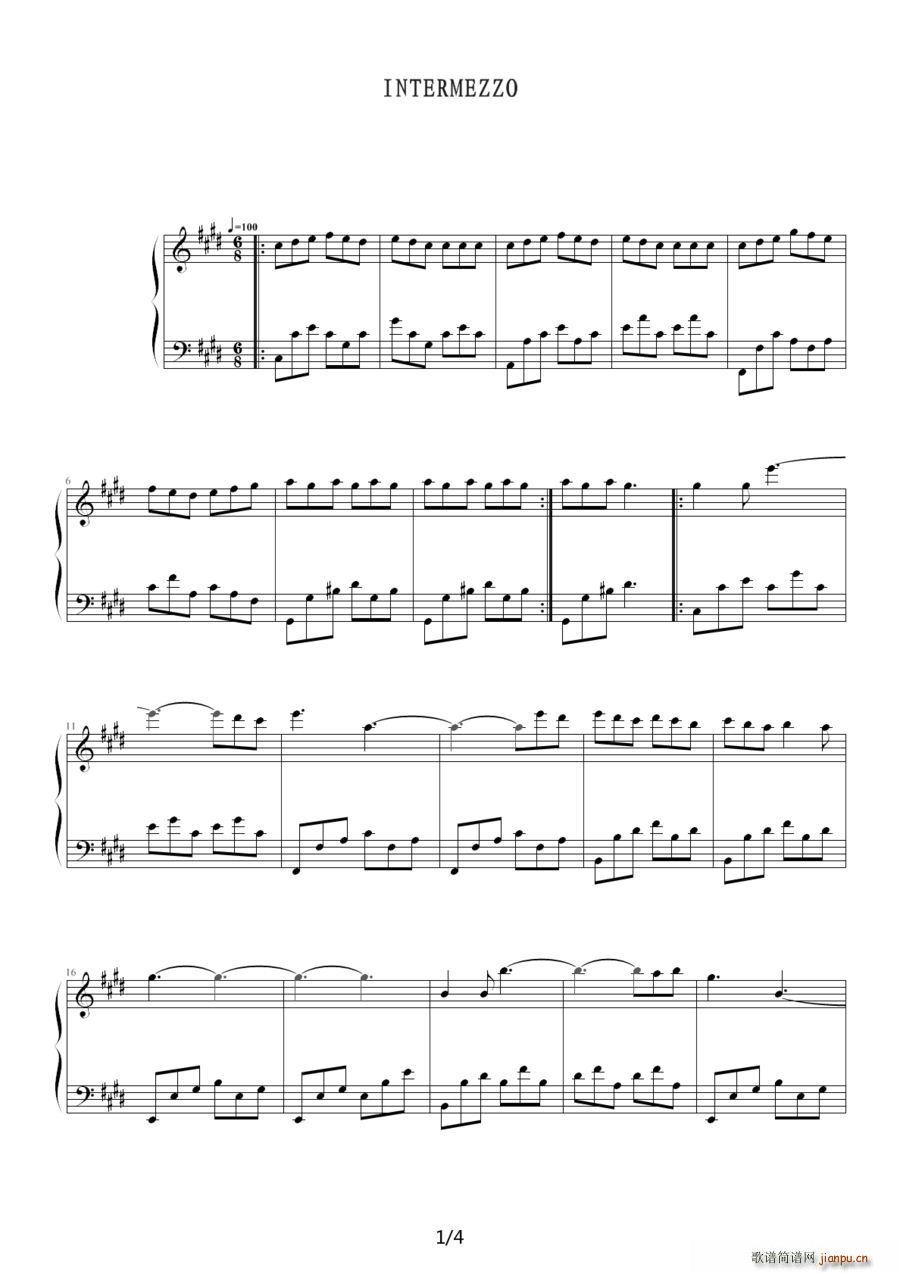 Intermezzo(ʮּ)1