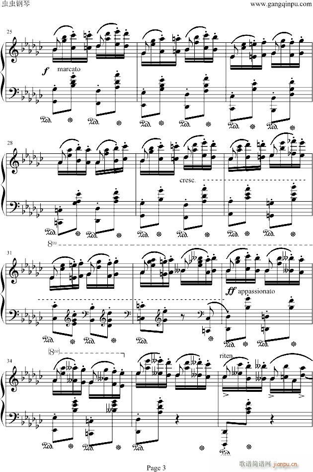 12 Etudes No.9 in G flat major()3