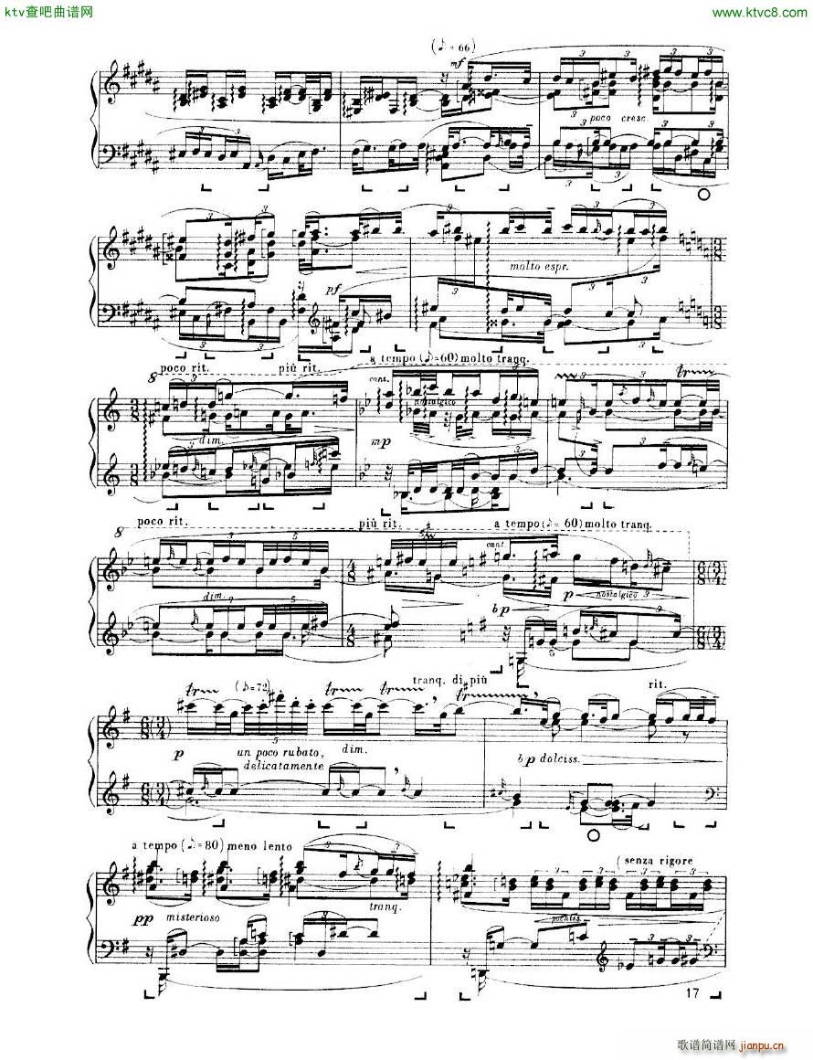 Enescu op 24 No 3 Piano sonata No 3()17