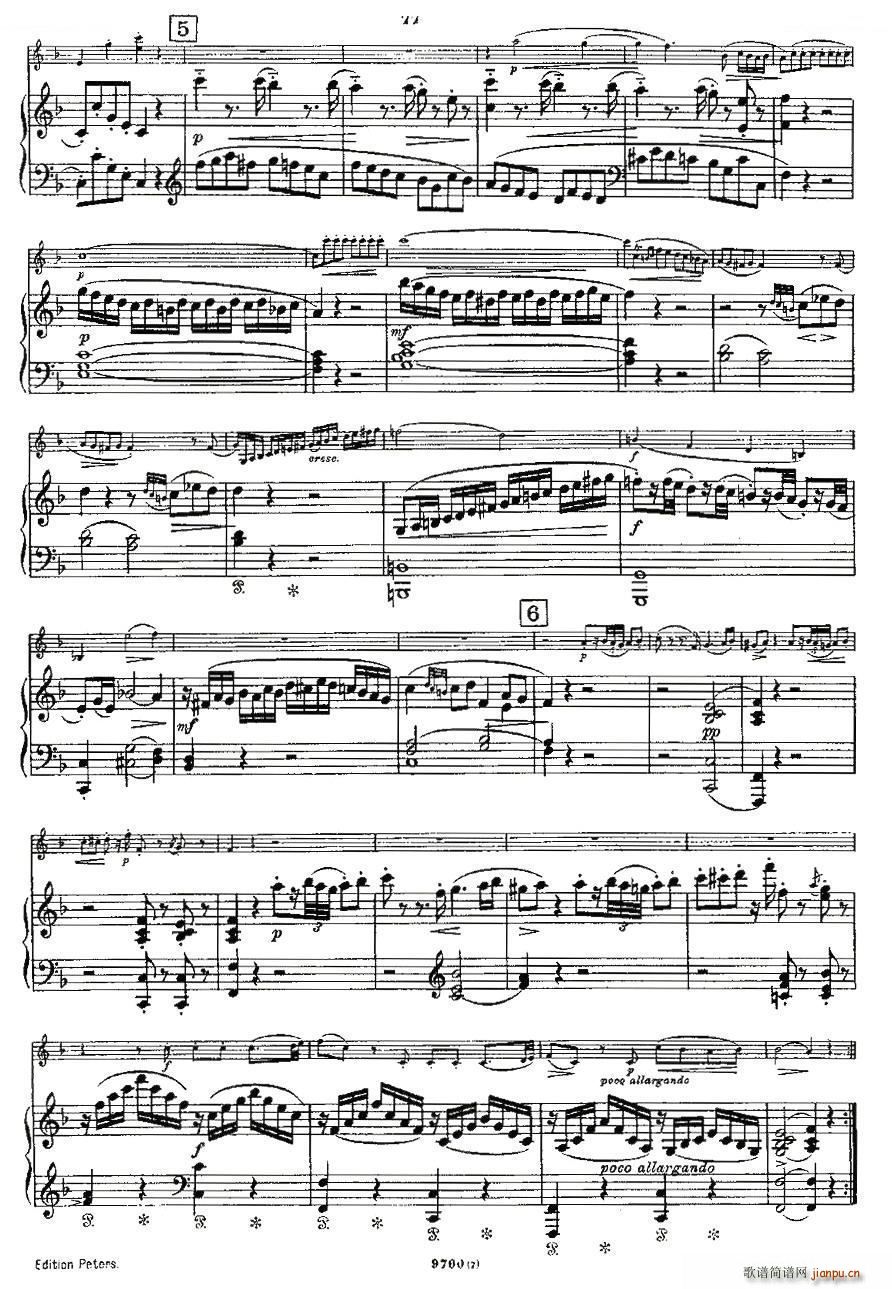 Mozart Violin Sonata No 7 KV 376 С(С)6
