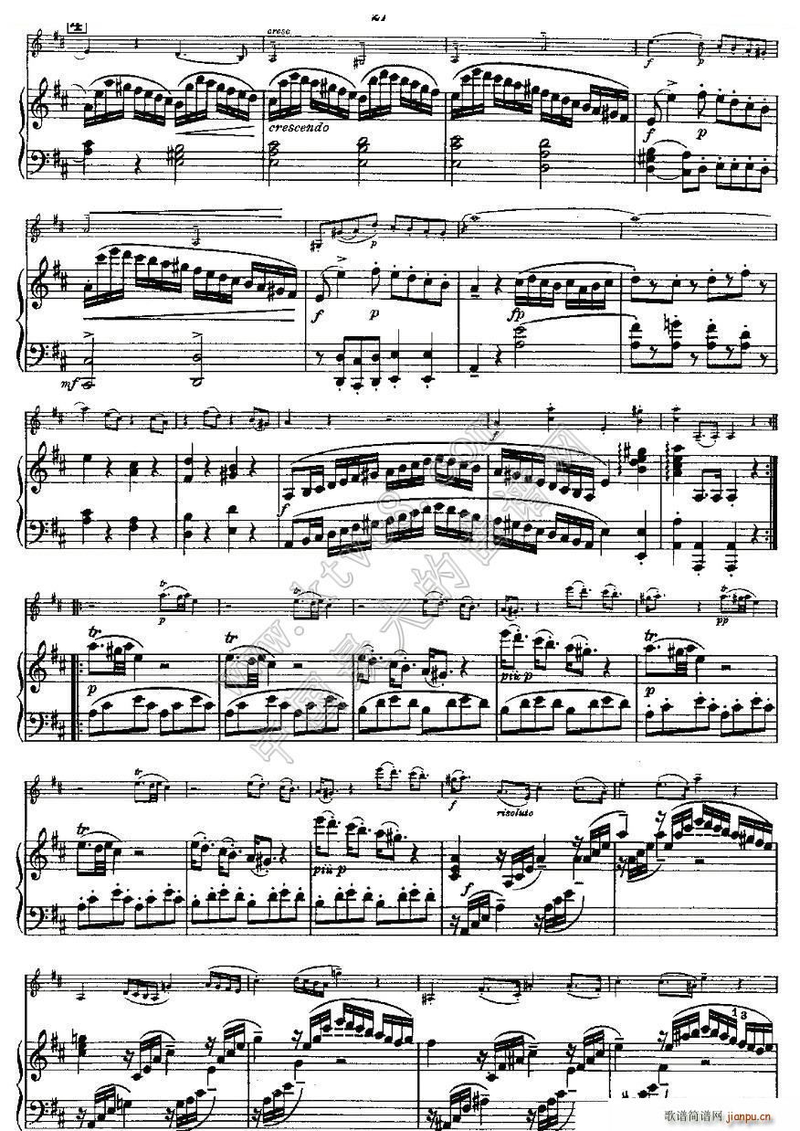 Mozart Violin Sonata No 3 KV 306 С(С)6