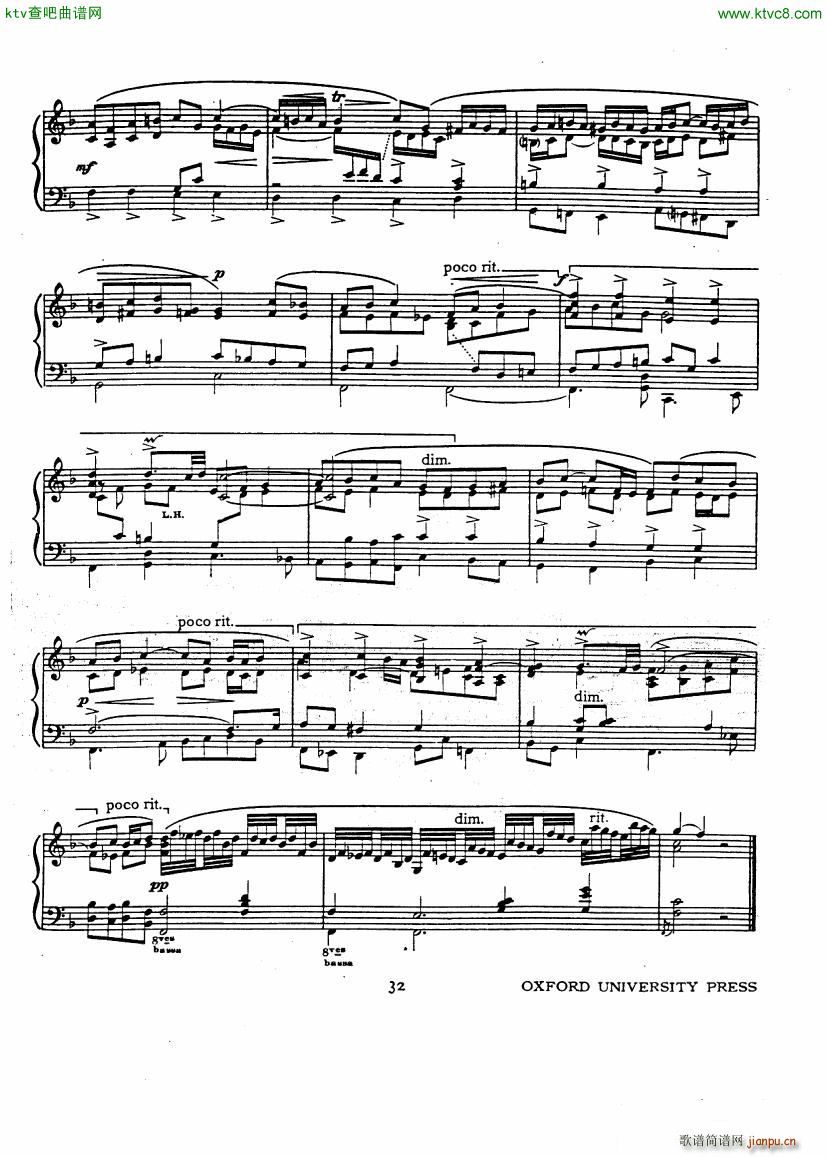 Bach JS A transcription book for Harriet Cohen()35