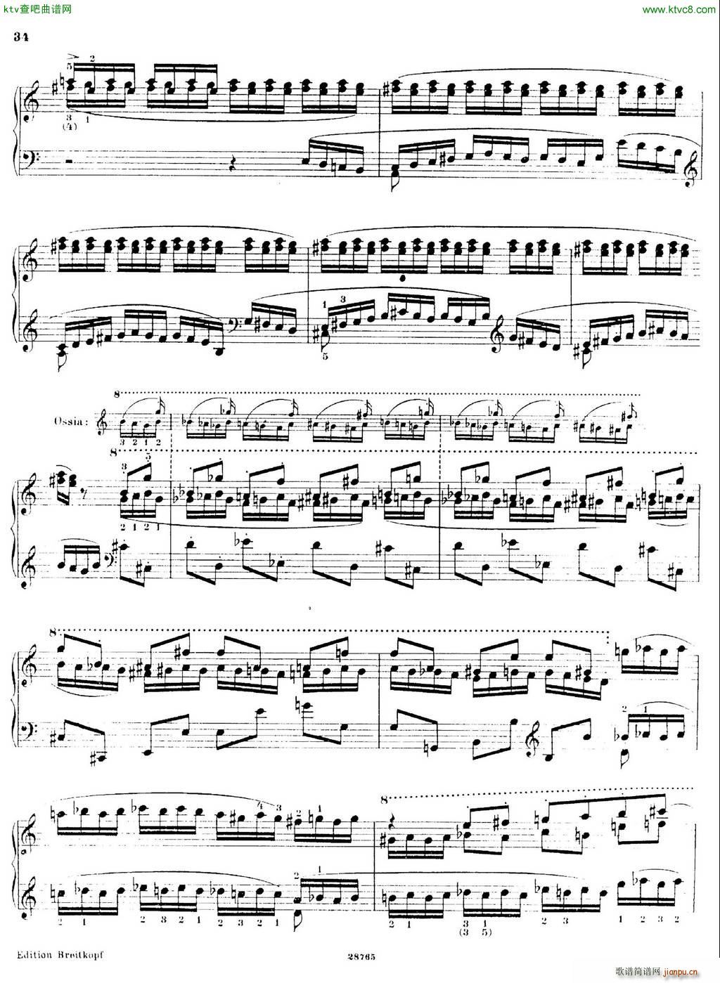Busoni Etudes 3()3