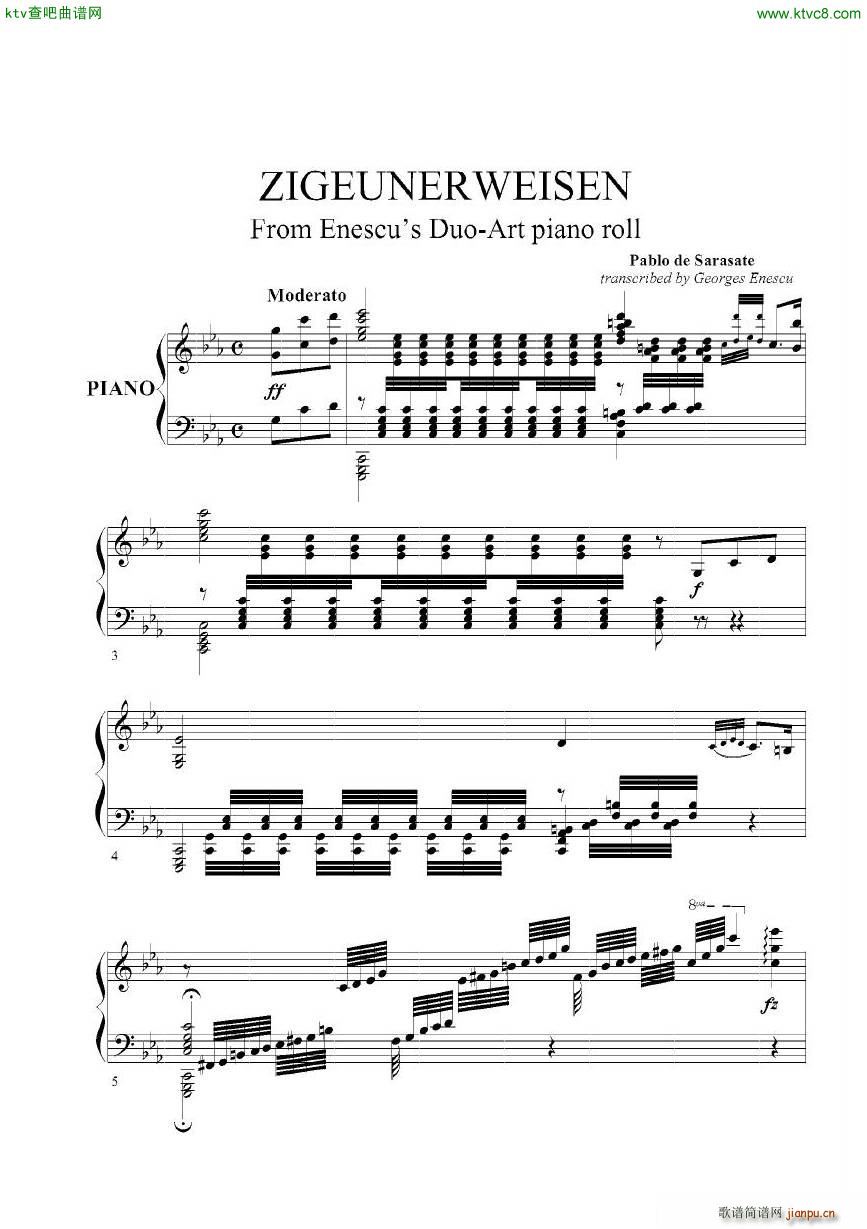 Enesco Sarasate Zigeunerweisen()1