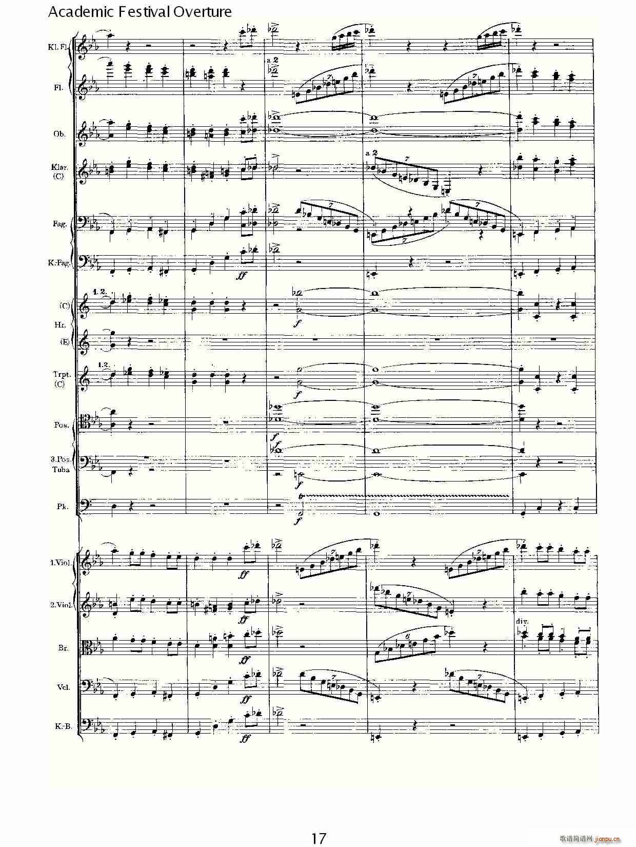 Academic Festival Overture(ʮּ)17