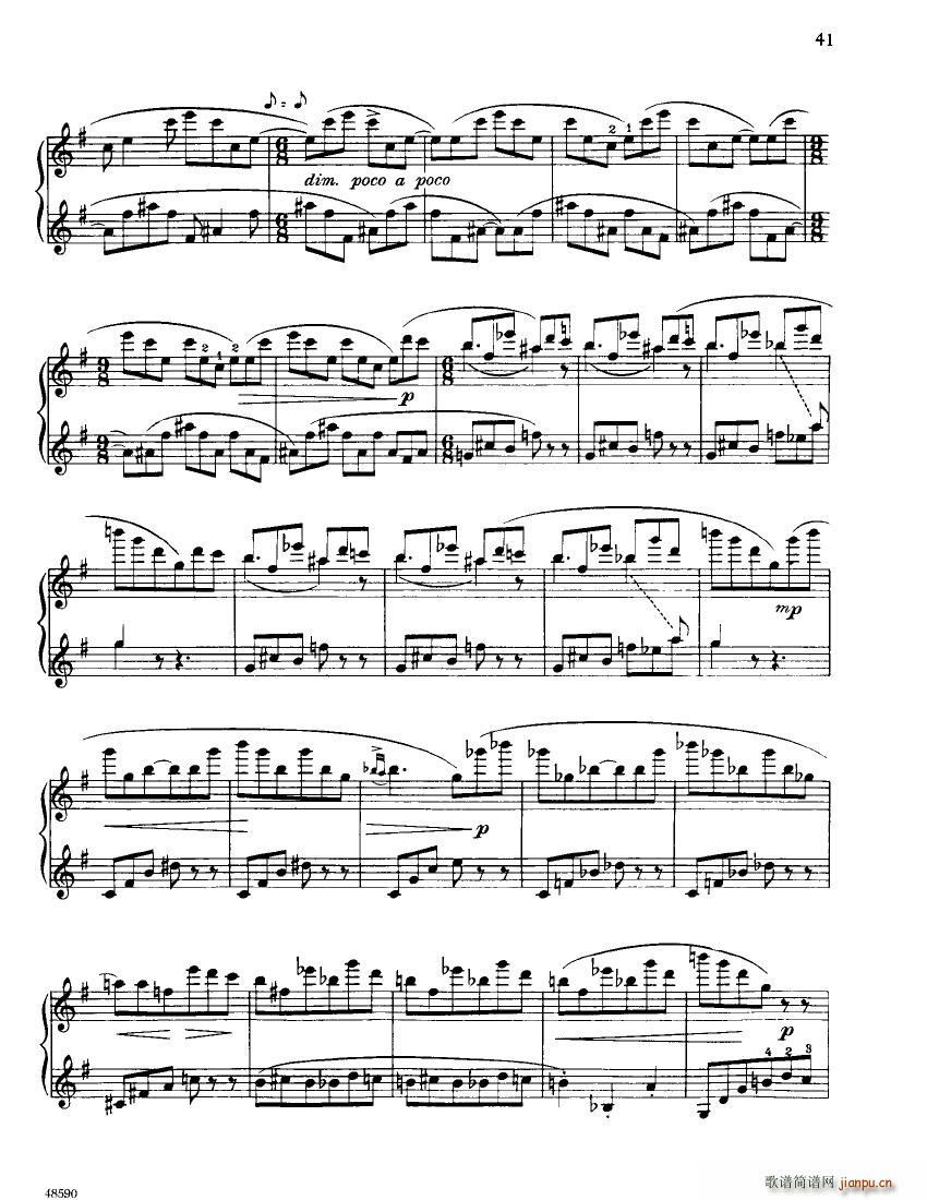 Barber op 26 Piano Sonata()19