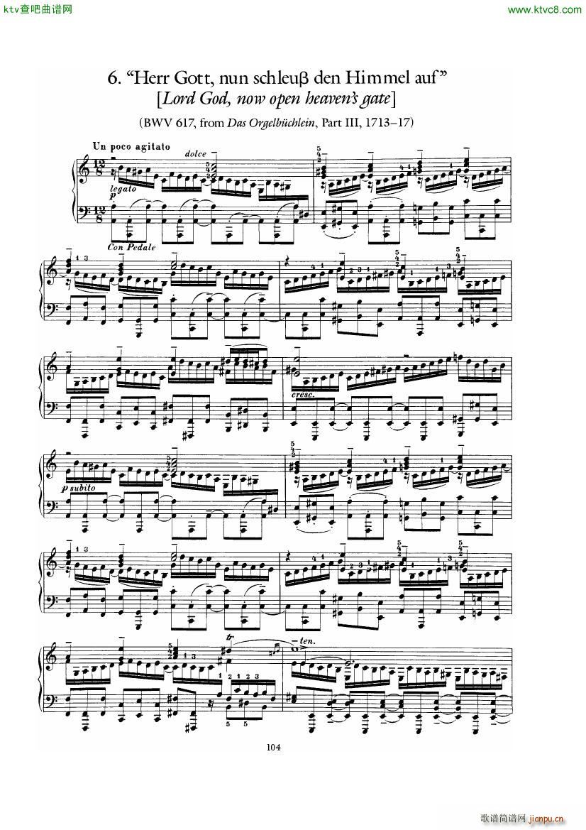 Bach Busoni Ten Chorale Preludes()18