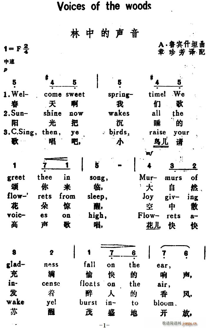  е Voices of the Woods ӢĶ(ʮּ)1