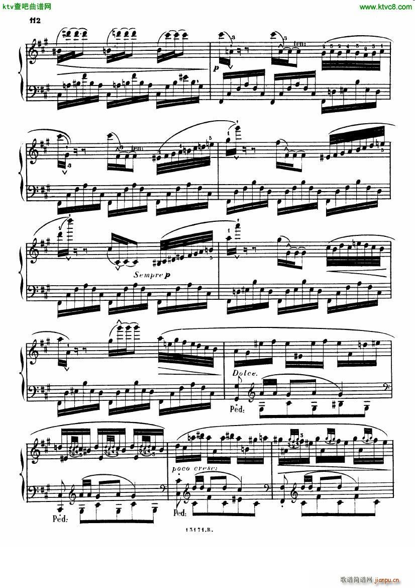 Alkan op 39 12 Etudes in Minor Keys no 10(钢琴谱)21