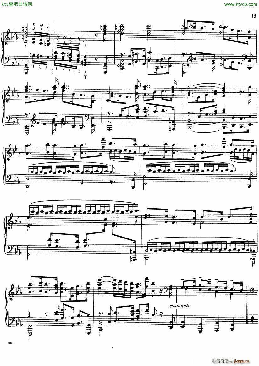 Bach JS BWV 552 Prelude and Fugue in Eb arr Busoni()13