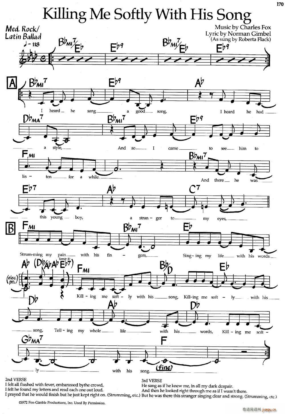 Killing Me Softly With His Song ʿ()1