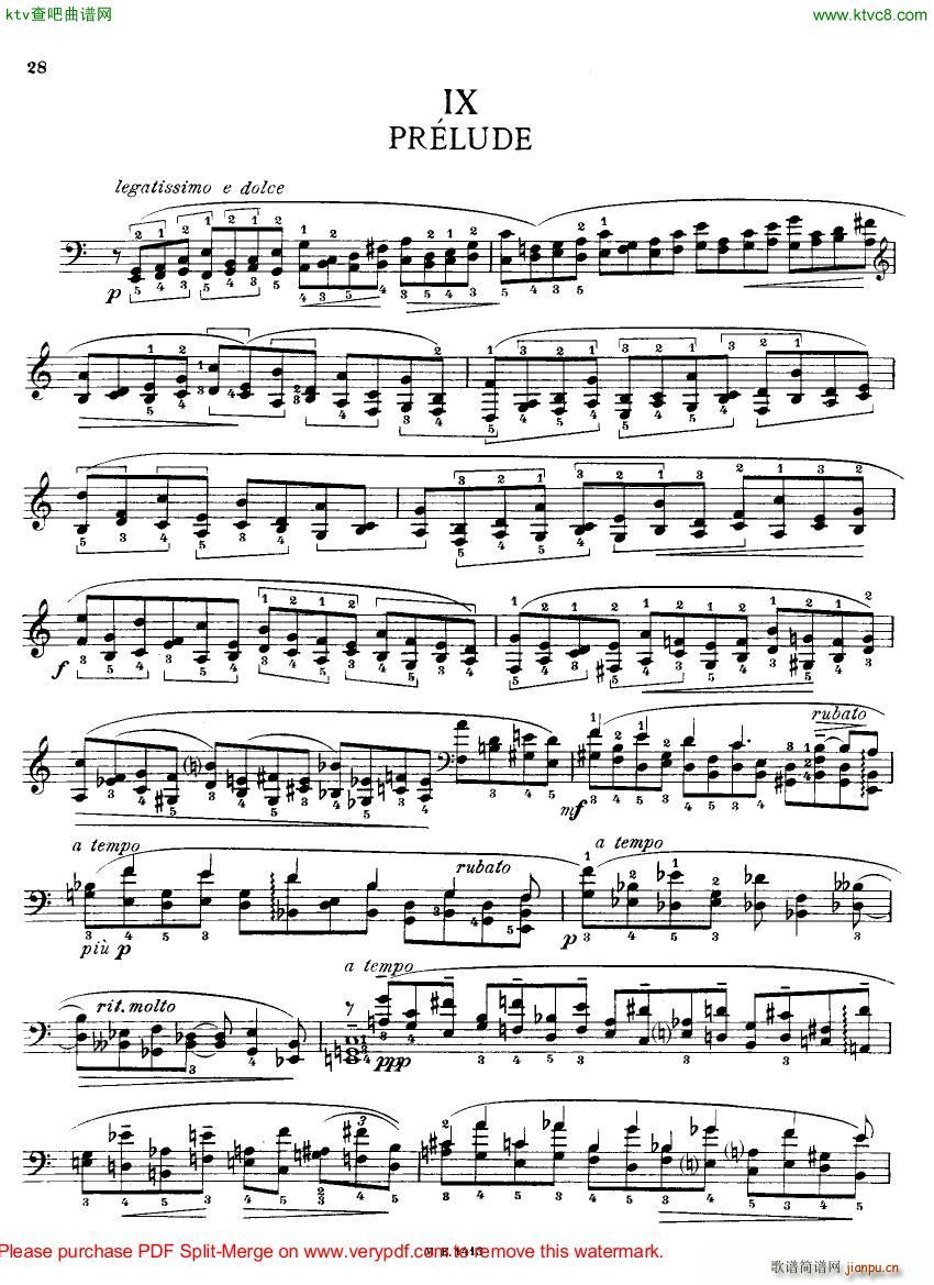 Blanchet Op 41 64 Preludes ()1