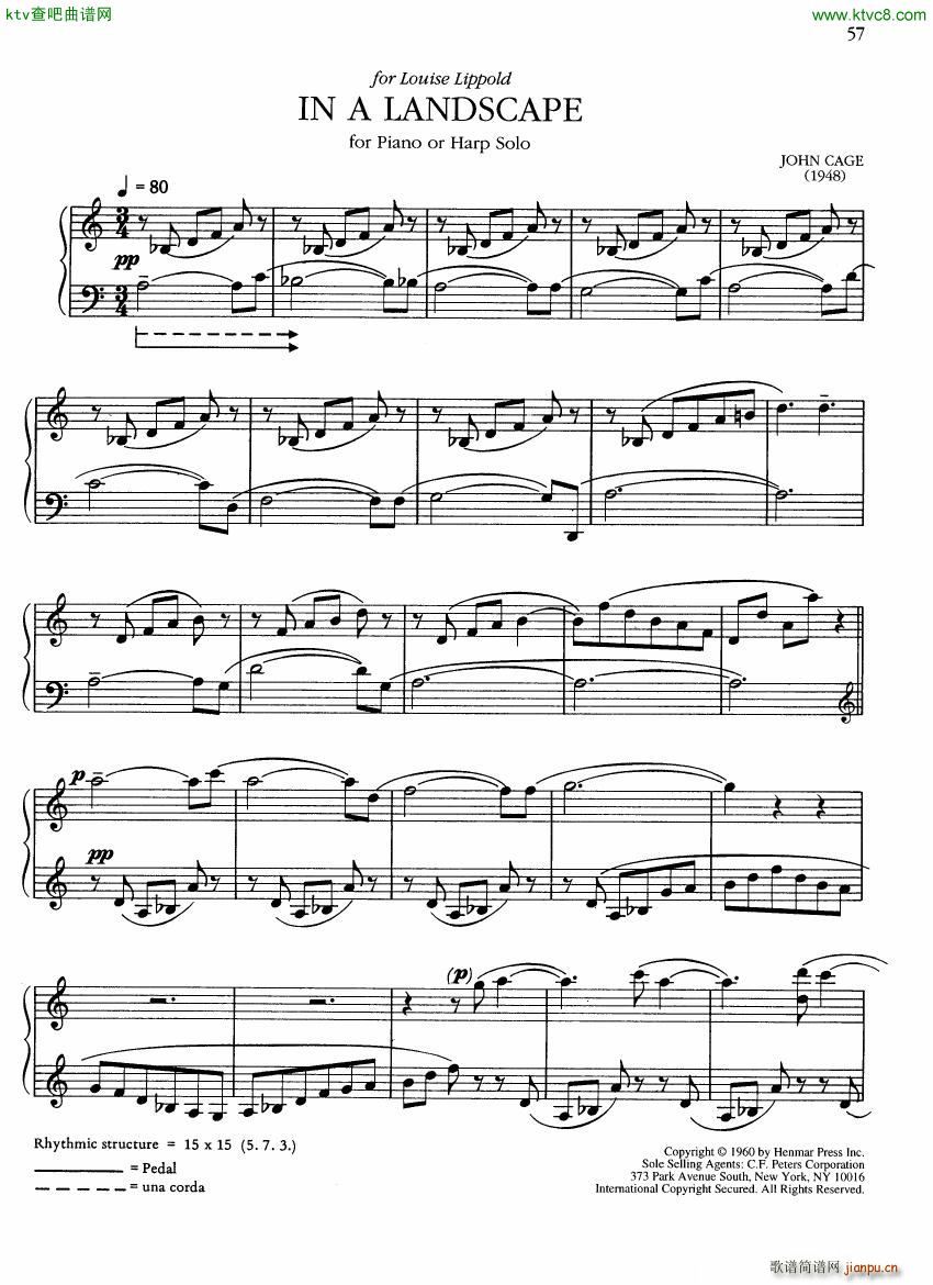 John Cage Piano works 1938 1948 ()16
