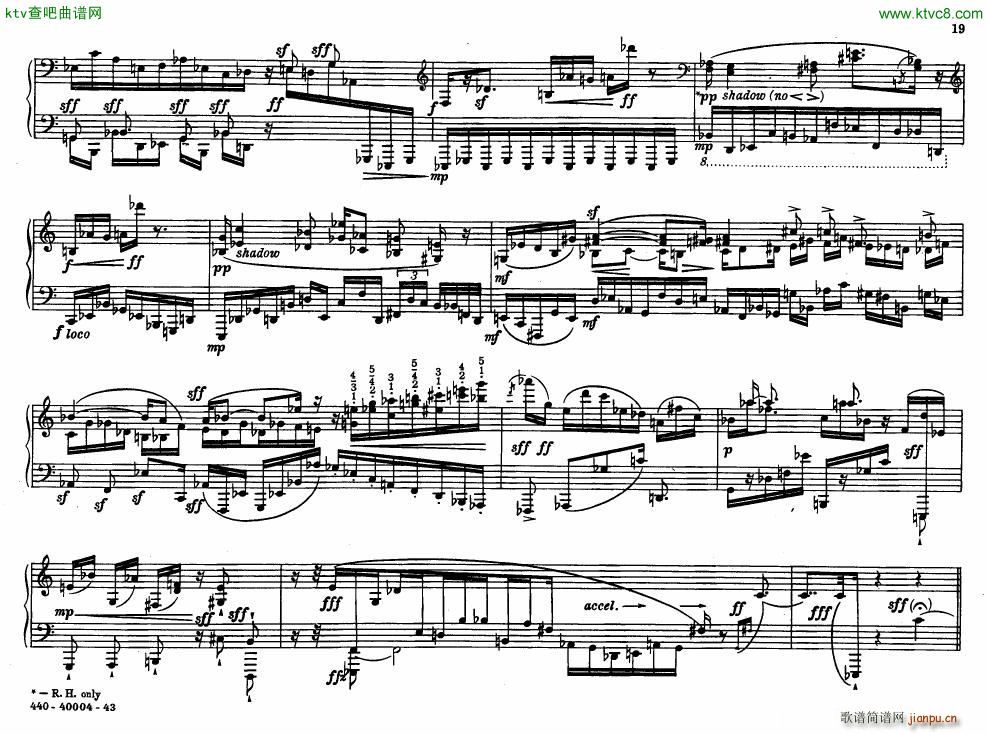 Bolcom 12 etudes for piano()19