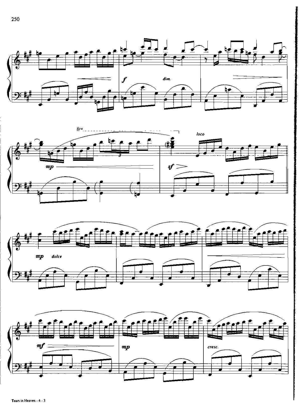 TEARS IN HEAVEN Dan Coates  ()3