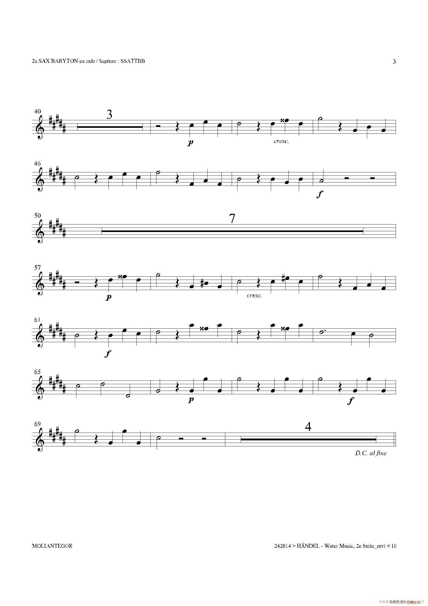 Water Music HWV 349 No 2 ڶϵ˹(ʮּ)3
