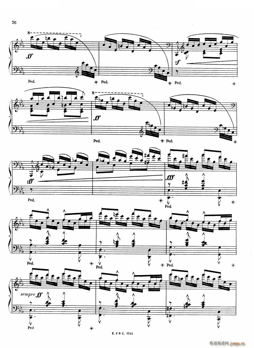 Chaminade 6 Etudes Op35 һ 6 Etudes Op35 һ(ʮּ)36