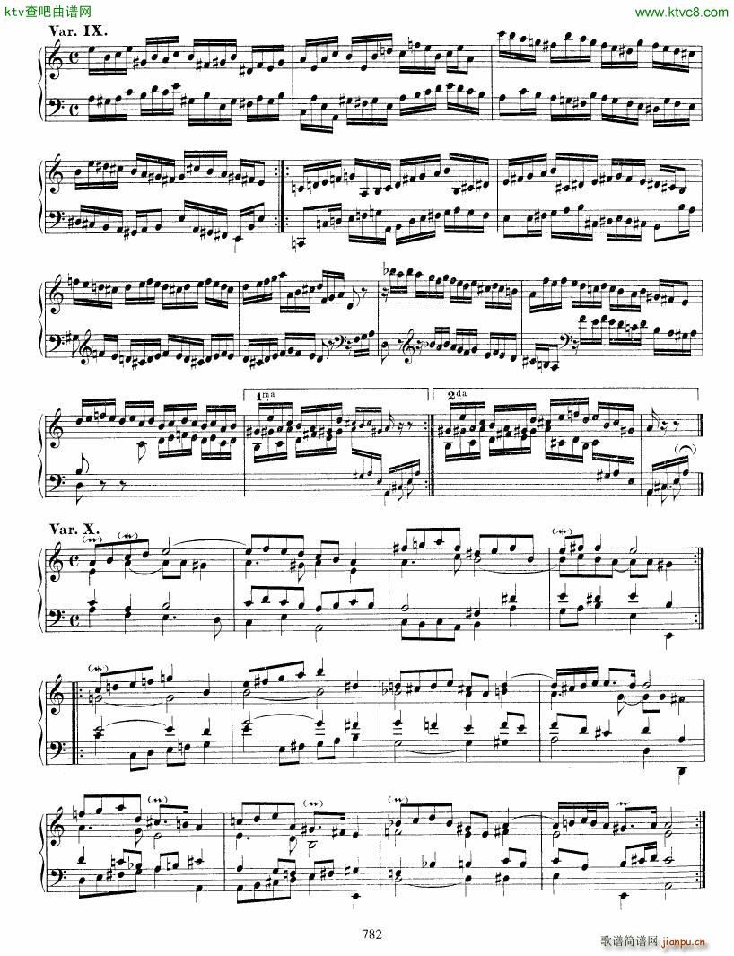 Bach JS BWV 989 Aria Variata()6