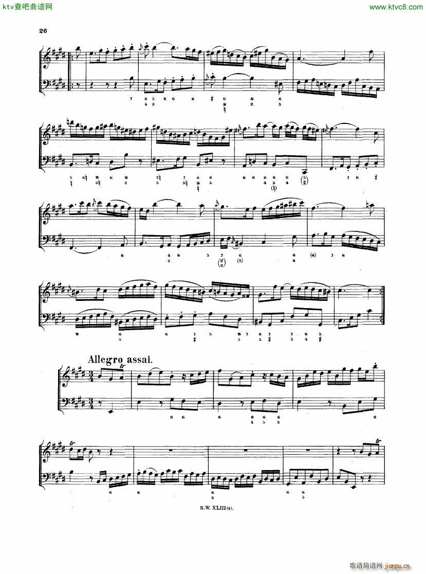 Bach JS BWV 1035 Flute Sonata in E()6