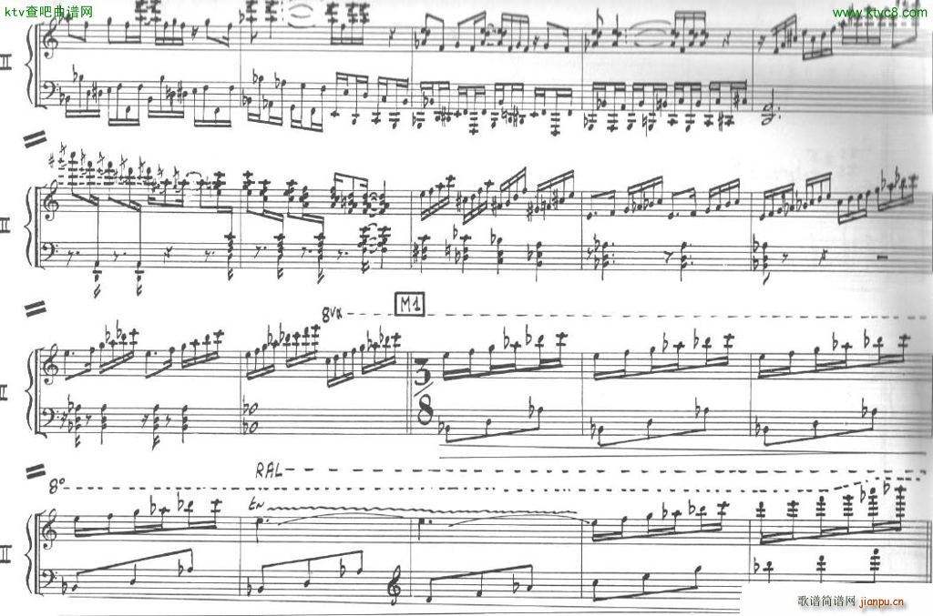 Bolling Sonata for Two Pianist no 2 Part2()3