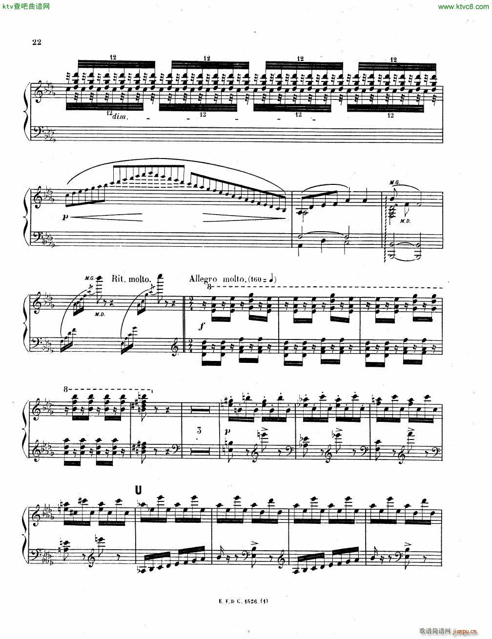 Chaminade Konzerstuck Op 40 reduction()26