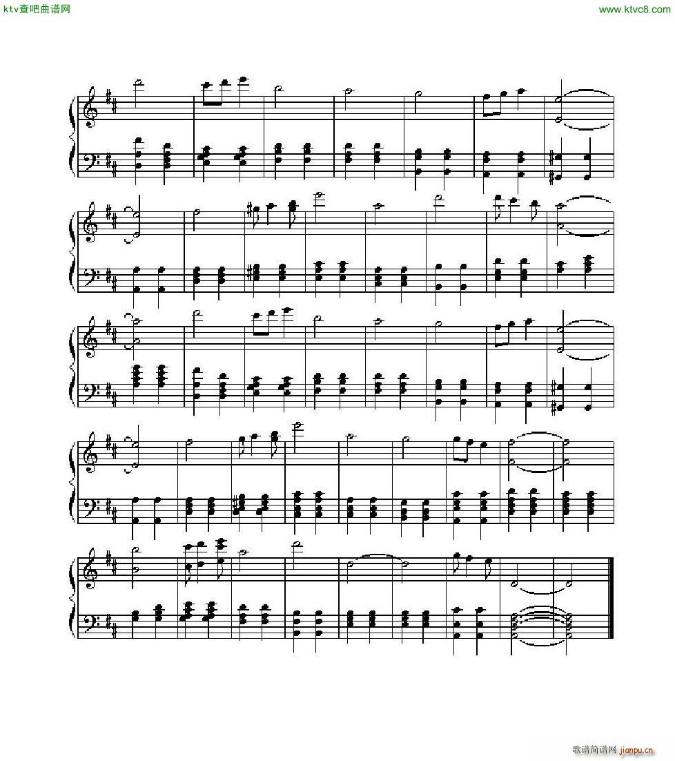 Elgar Pomp and Circumstance Op 39(钢琴谱)10