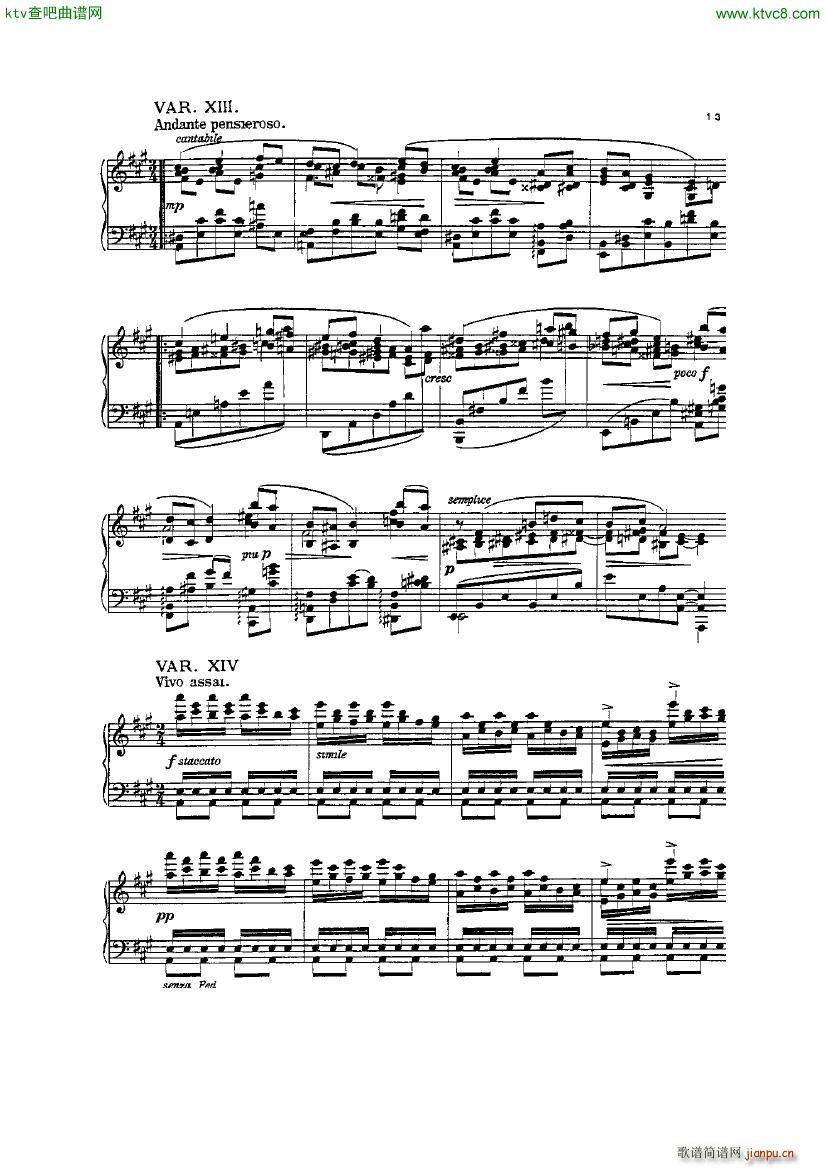 Friedman op 47b Paganini Studien()11
