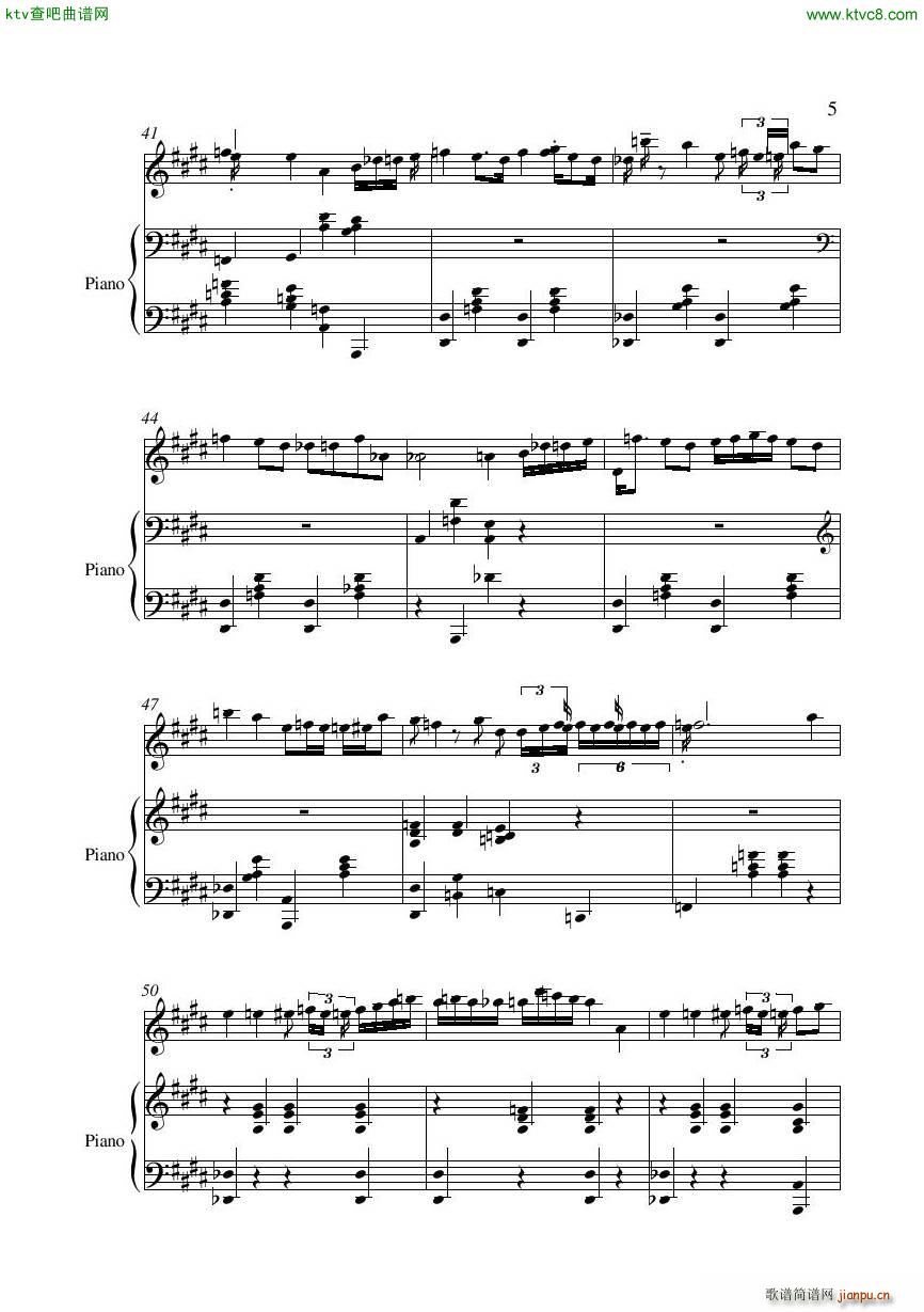 Chopin Variations Rossini flute piano()5