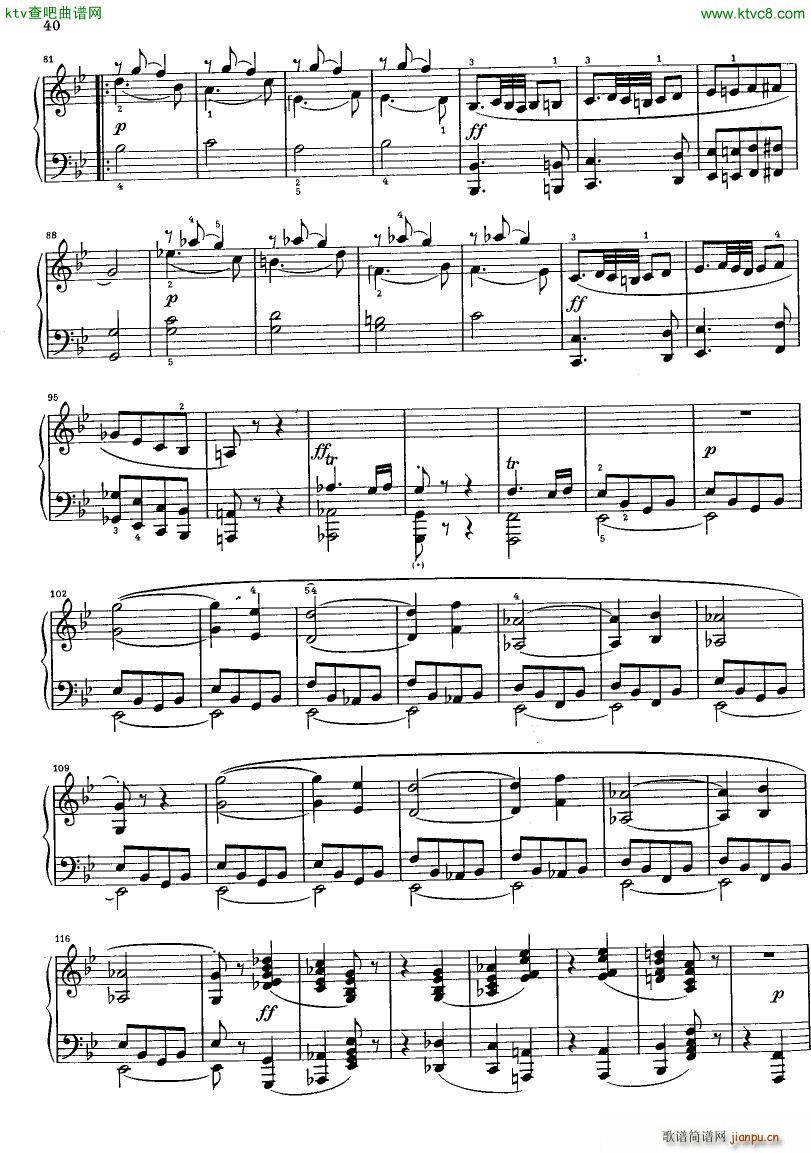 Clementi Sonate op 7 No 3()3