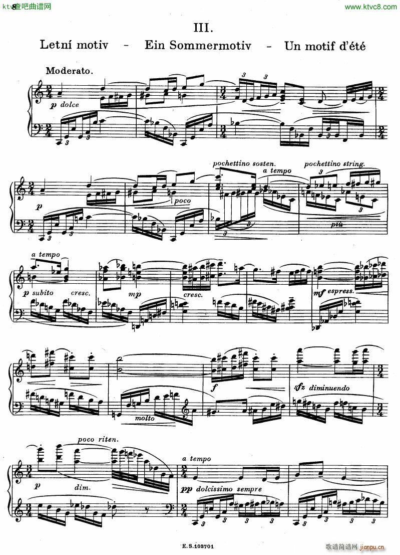 Hlobil 3 piano pieces op 2()6