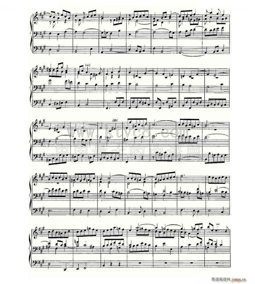 Prelude and Fugue in A Major BWV 536 ܷ(ʮּ)5