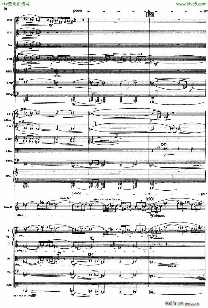 Berg Violin Concerto Score ()8