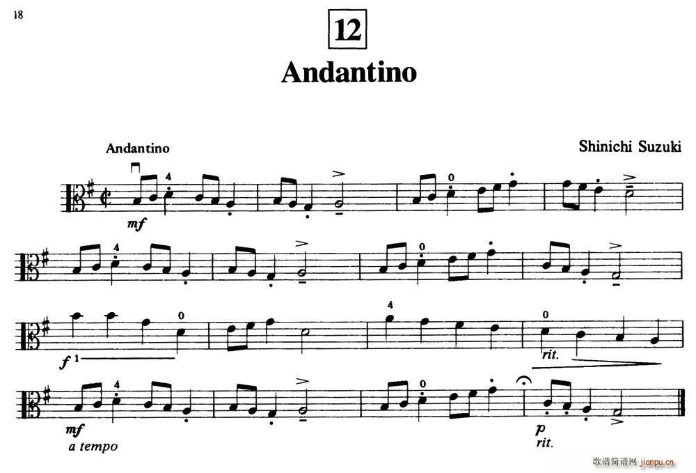 Andantino (ʮּ)1