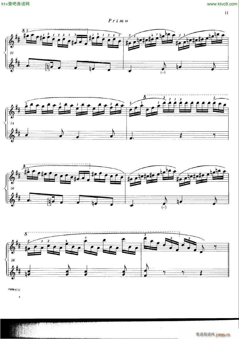 Chopin ekier variations in D()9