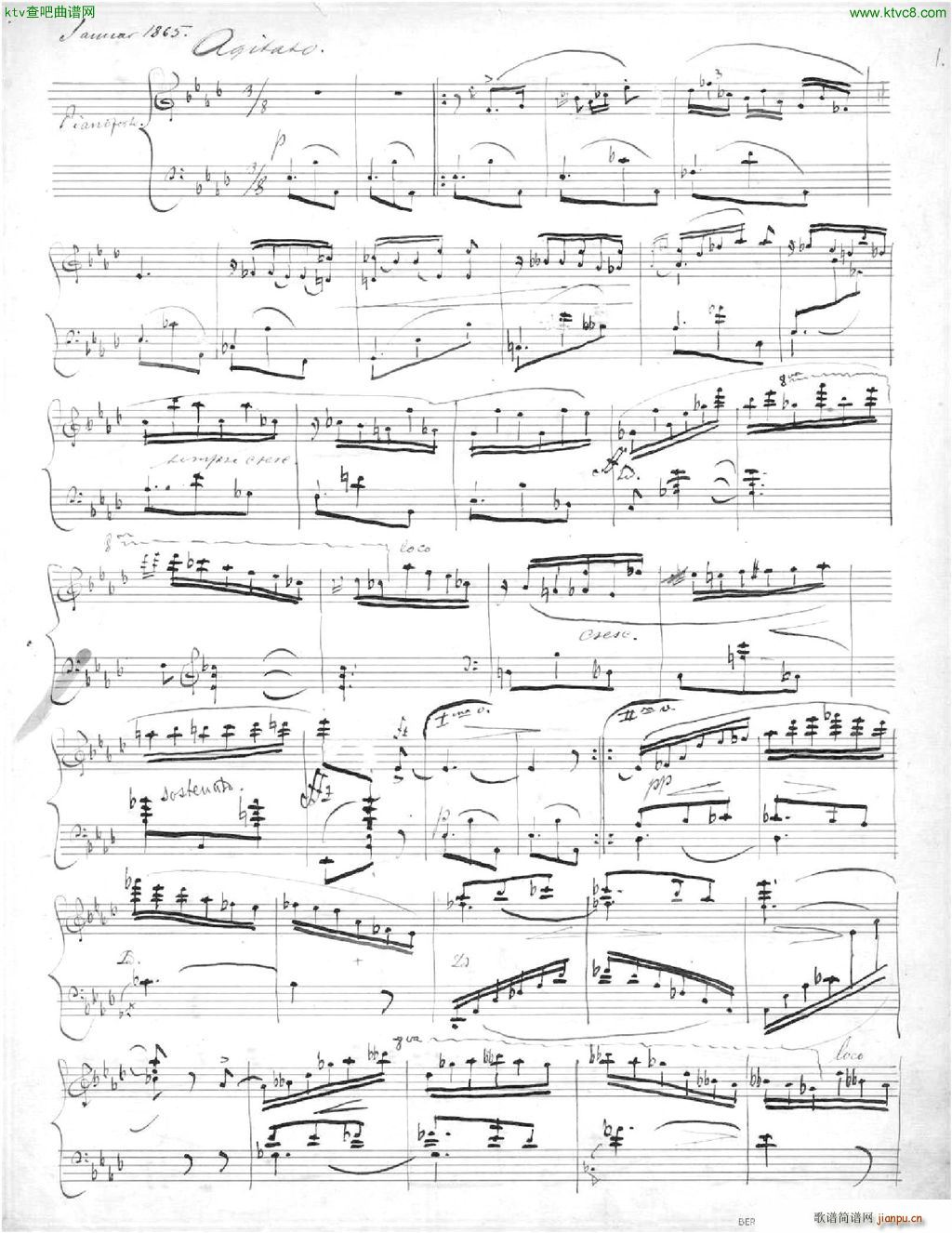 Grieg Agitato EG106 ms()1