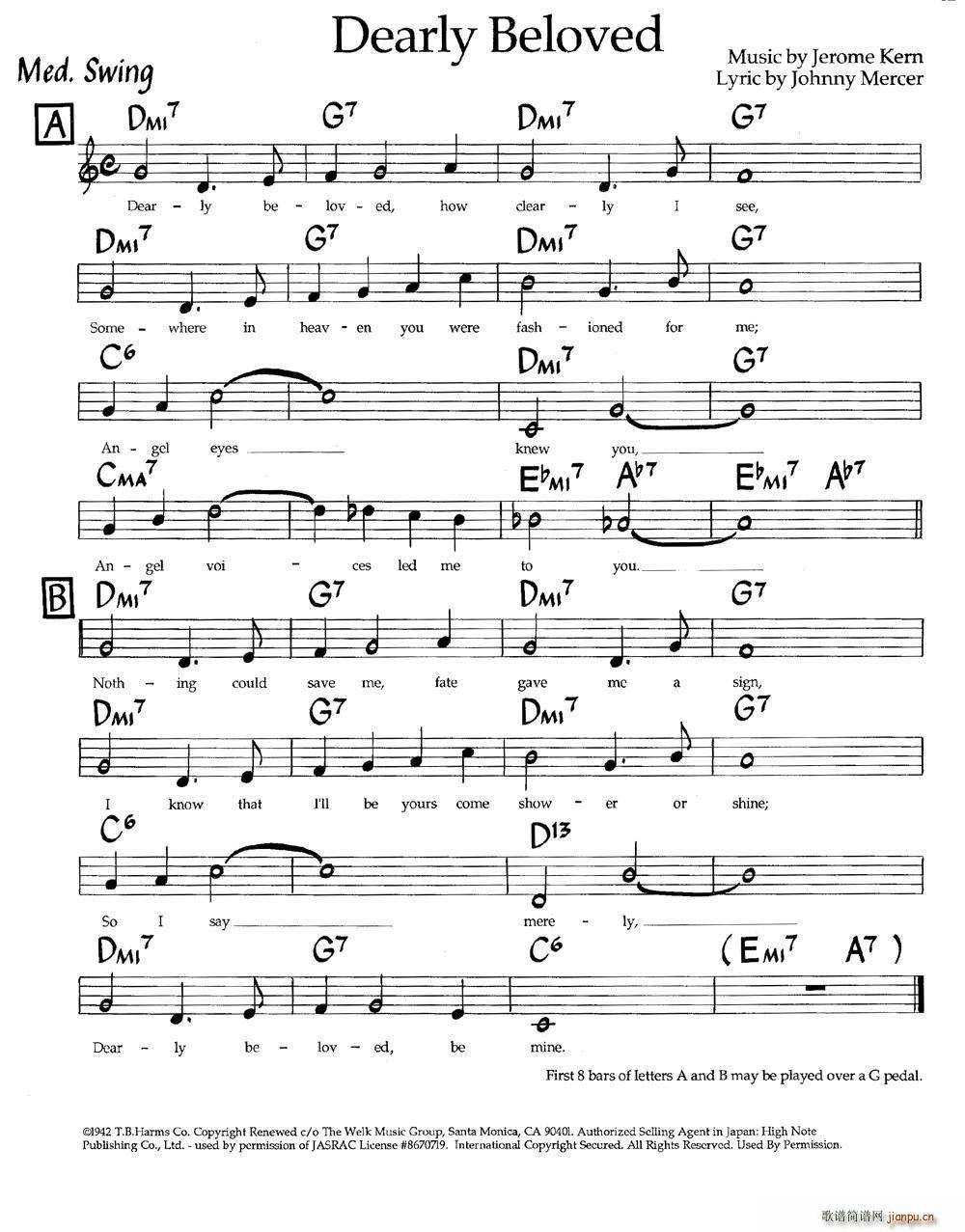 Dearly Beloved װ ʿ()1