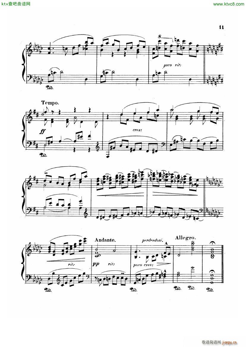 Albeniz op 82 Piano Sonata no 5()11