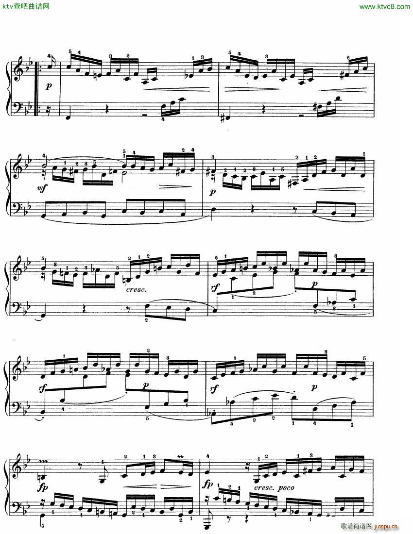 Bach JS BWV 825 Partita no 1 in Bb()5