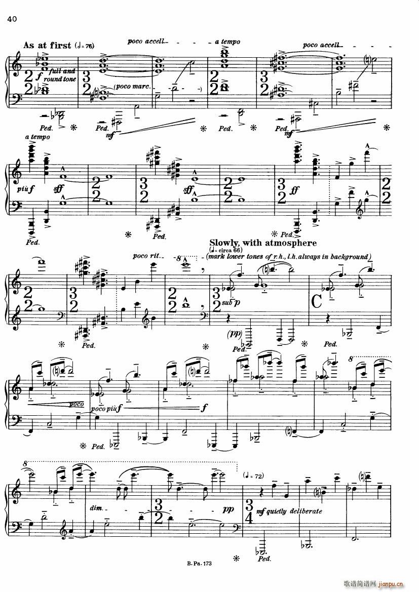 Copland Piano Fantasy()37