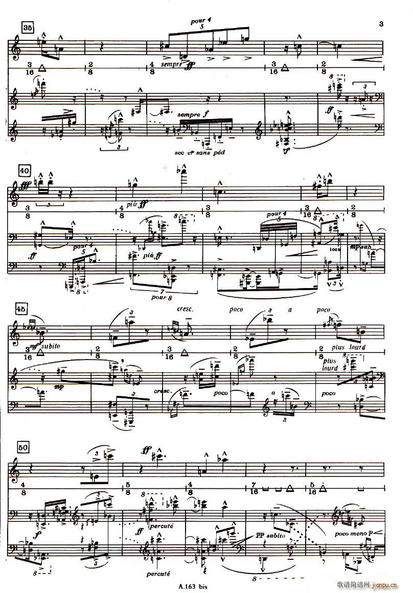 Boulez Sonatine Pour Flute Et Piano()3