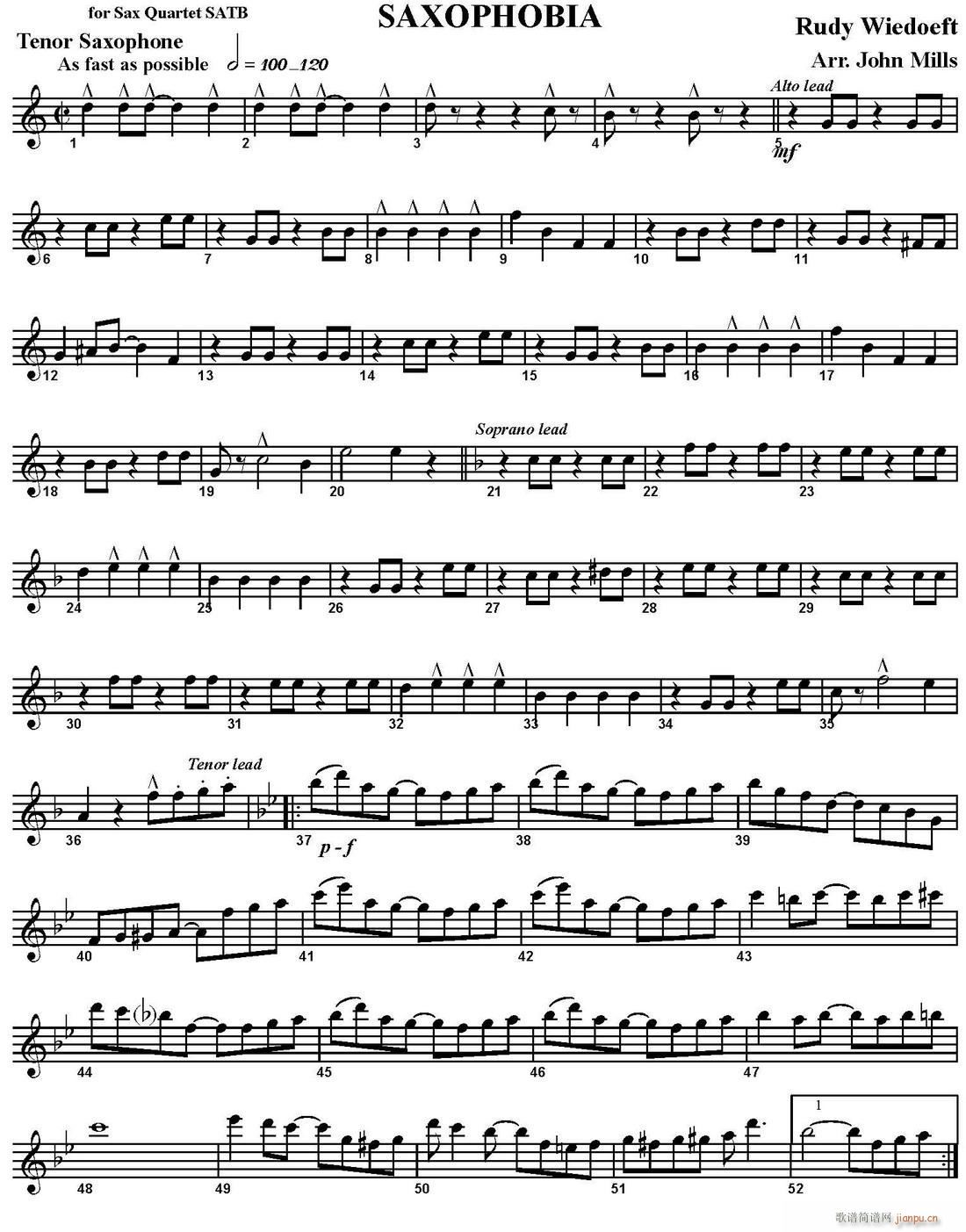 SAXOPHOBIA  ˹()1