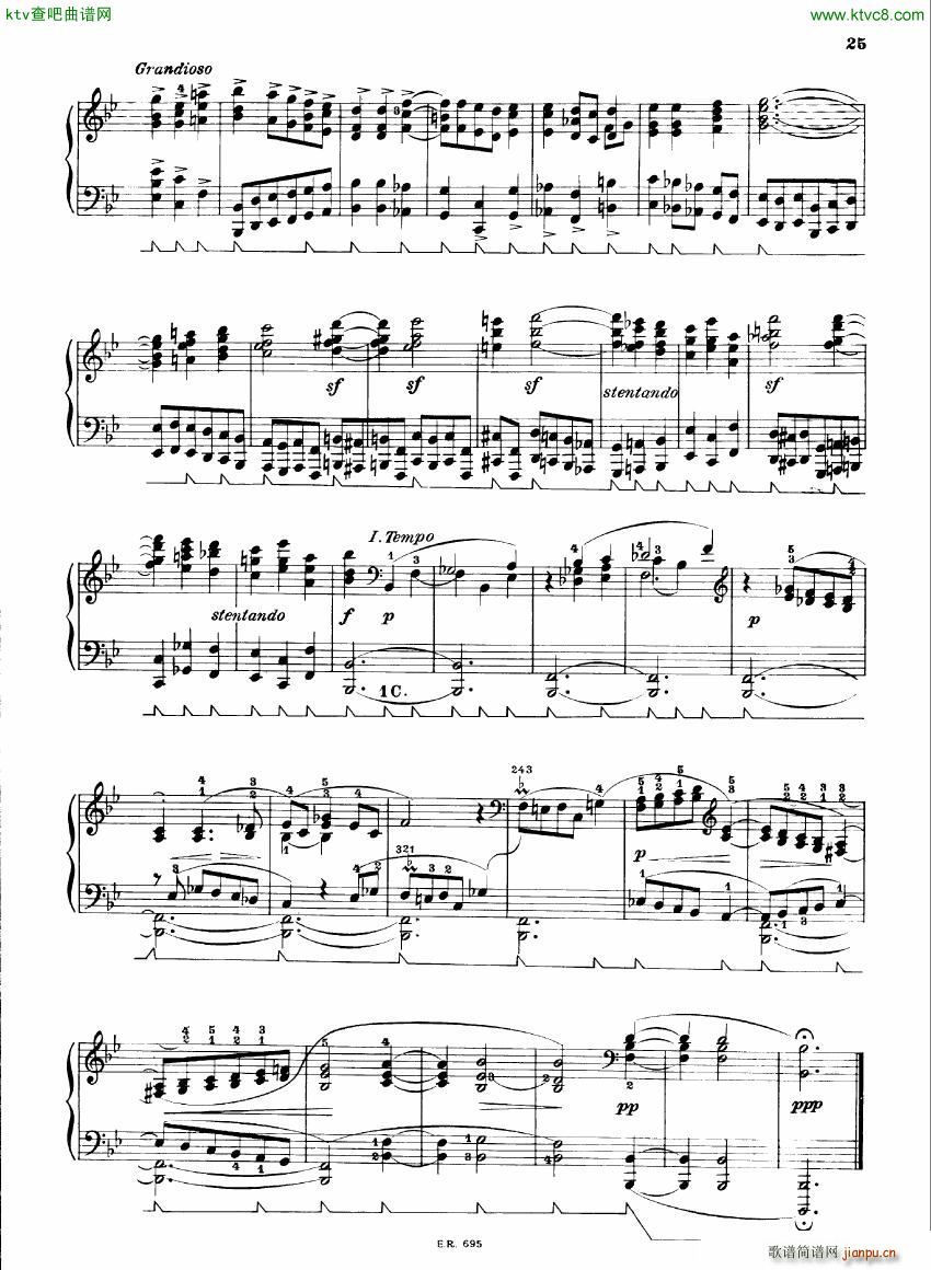 Busoni op37 Twenty Four Preludes ()17