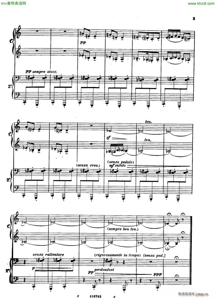 Casella Five Easy Pieces Pupazzetti 4 hands 1915()3