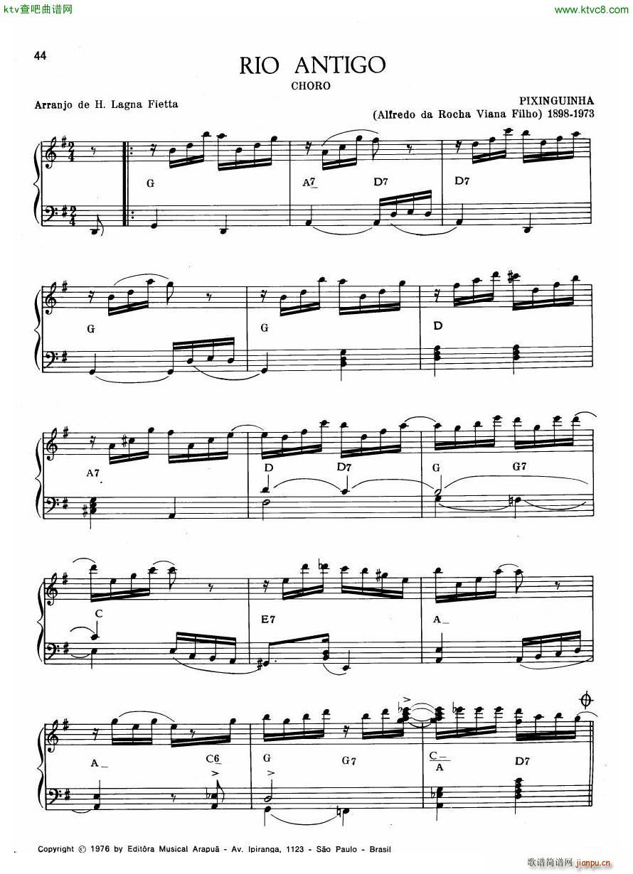 Centenrio do Choro Vol 1 20 Choros Para Piano()42